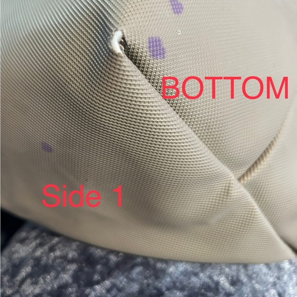 “water/summer-proof” LACOSTE Gray HANDBAG TOTE  & spacious WALLET! - Picture 5 of 14